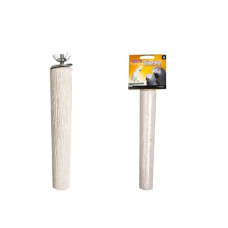 Жердочка для птиц с кальцием для гигиены клюва и когтей Flamingo (ФЛАМИНГО) PERCH CALCIUM 25,8х4 см