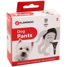 Трусы для собак гигиенические Flamingo Dog Pants Jolly с комплектом прокладок 24х31 см, 1