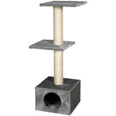 Спально-игровой комплекс для котов Flamingo Charbonel, серый, 47х35х103 см