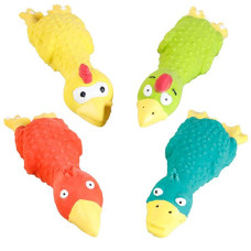 Латексная игрушка с пищалкой для собак Flamingo Latex Sky Dive 12х3,5х3 см