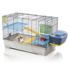 Клетка для грызунов Imac БЭННИ 100 (BENNY 100), пластик, 100х54,5х66, серый