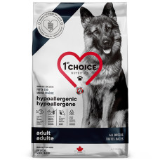 Гипоаллергенный корм 1st Choice Hypoallergenic Adult для собак всех пород, на основе мяса трески, 11 кг