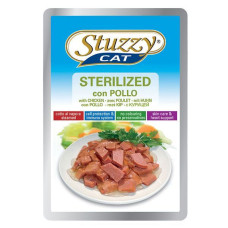 Консерви для стерилізованих кішок Stuzzy Cat Sterilized Chicken КУРКА в соусі, пауч, 100г