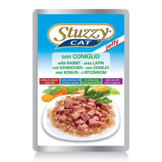 Консерви для кішок Stuzzy Cat Rabbit кролик у желе, пауч, 100г