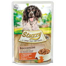 Консервы для собак Stuzzy Dog Turkey Carrot ИНДЕЙКА МОРКОВЬ в соусе, пауч, 100г