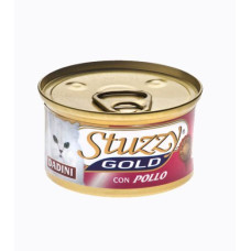 Консерви для кішок Stuzzy Gold Cat Сhicken Сube КУРКА в соусі, 85г