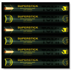 Лакомство для котов TOMi Sticks Chicken&Cat Grass КУРИЦА и КОШАЧЬЯ ТРАВА, палочки (6 шт/5 г)