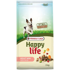 Сухой премиум корм Happy Life Adult Mini with Lamb для взрослых собак мини и малых пород 3 кг