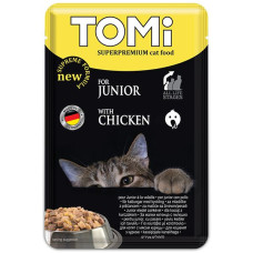 Суперпремиум консервы для котят TOMi Junior, 100г