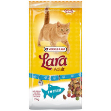Сухой премиум корм для котов Lara Adult with Salmon, с лососем, 2 кг