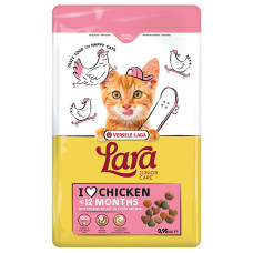 Сухой премиум корм для котят Lara Junior Care с курицей, 950 г