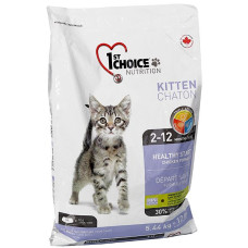 Сухой корм 1st Choice Kitten Healthy Start для котят, 5,44кг