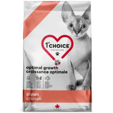 Беззерновой сухой корм 1st Choice Kitten Optimal Growth для котят 1,8кг