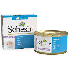 Натуральні консерви для котів Schesir Tuna Natural Style, тунець у власному соку, 85г