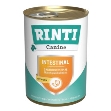 Диетический влажный корм Rinti Canine Veterinary Intestinal mit Huhn РИНТИ ВЕТЕРИНАРИ ИНТЕСТИНАЛ КУРКА для собак с заболеваниями ЖКТ и поджелудочной железы, банка 400 г