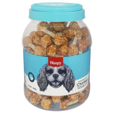 Лакомство для собак Wanpy Chicken Jerky & Rice Dumbells - кость-гантель с курицей и рисом