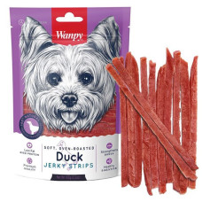 Лакомство для собак Wanpy Duck Jerky ВАНПИ - филе утки вяленое, колоски