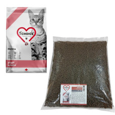 Диетический сухой корм 1st Choice Cat Adult Derma для кошек с чувствительной и склонной к раздражениям коже 4кг