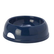 Миска для собак Moderna ЭКО №3, пластик, черничный, 1.45л, d-20 см