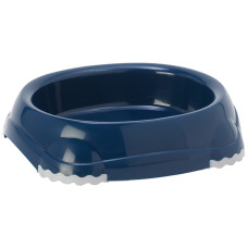 Миска для котов Moderna МОДЕРНА СМАРТИ, пластик, 210 мл, d-12 см, черничный