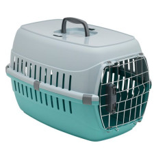 Переноска для собак та котів Moderna Road Runner МОДЕРНА РОУД-РАННЕР 1, метал. двері із замком IATA, 48.6х32.3х30.3 см, акварель