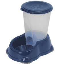 Автоматическая кормушка Moderna Smart Snacker Jumbo для собак, 29х19х26 см, 3 л, черничный