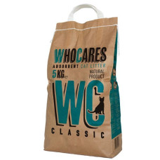 Впитывающий наполнитель WC ВИСИ КЛАССИК (WhoCares Classic) в кошачий туалет, без запаха 5кг