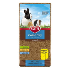 Натуральная подстилка Kaytee Clean&Cozy Natural для грызунов, целлюлоза 8,2л