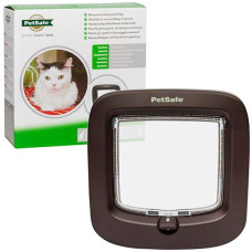 Дверца PetSafe Staywell Manual-Locking Cat Fla с механическим замком для котов, под дерево