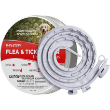 Ошейник от блох и клещей для собак крупных пород Sentry Flea&Tick Collar Small СЕНТРИ, 56см (2шт)
