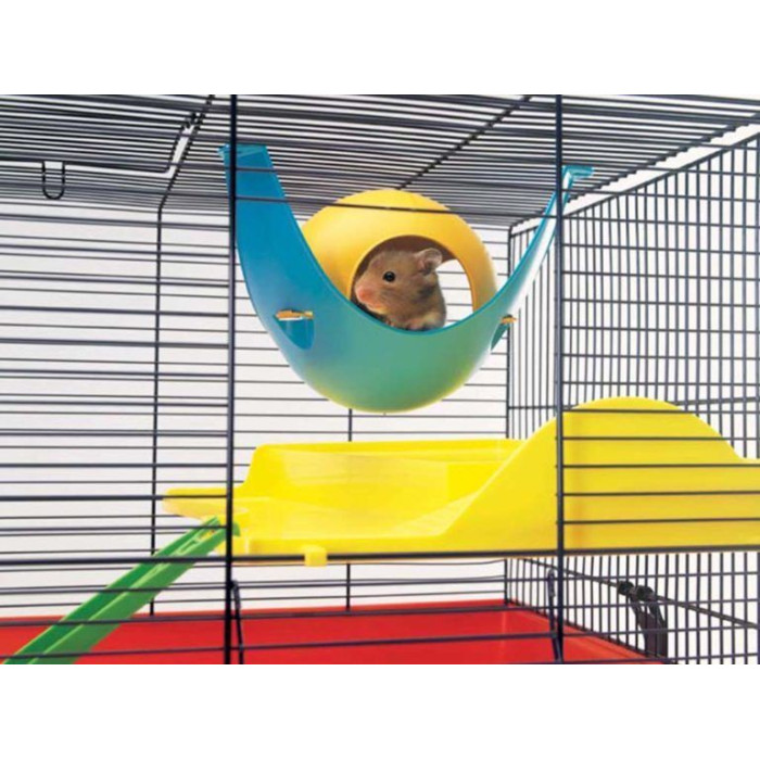 Пластиковый домик для грызунов Savic Sputnik, 21,5х21,5х12,5 см 