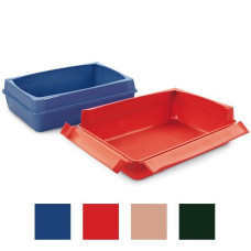 Туалет із відкидним бортиком для котів Savic Flappy, 44,5Х31Х13,5 см