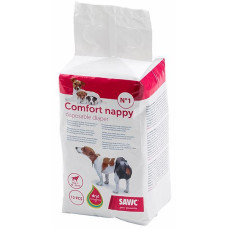 Памперси для собак Savic Comfort Nappy, T1 32-42 см., 12 шт