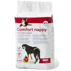 Памперсы для собак Savic Comfort Nappy, T7 74-84 см, 12 шт