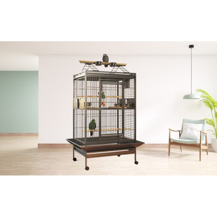 Вольєр для папуг Savic Wellington Playpen, темно-сірий