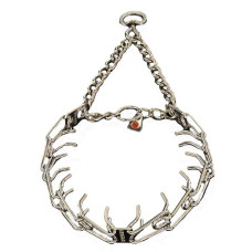 Строгий ошейник для собак ULTRA-TRAINING, никелированная сталь, 2,25 мм, 41 см