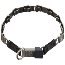 Пластинчастий нашийник для собак Sprenger NeckTech Fun, замок ClicLock, нержавіюча сталь матова, 48 см