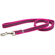 Прорезиненный поводок с ручкой Sprenger Rubberized Leash with Handle для собак, розовый | 1,9х200 см