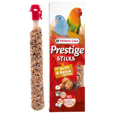 Лакомство для волнистых попугаев Versele-Laga Prestige Sticks Small Parrot Nuts & Raisin