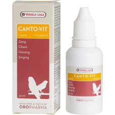 Жидкие витамины для пения и фертильности птиц Oropharma Canto-Vit Liquid, 0.03 л.