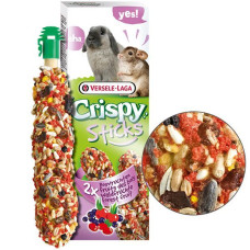 Лакомство для кроликов, шиншилл  Versele-Laga Crispy Sticks Forest Fruit ВЕРСЕЛЕ-ЛАГА КРИСПИ ЛЕСНЫЕ ФРУКТЫ