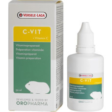 Oropharma C-Vit с витамином С, жидкие витамины для морских свинок, 0.05 л.
