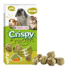 Ласощі для кроликів, гризунів Versele-Laga Crispy Crunchies Hay + Carrot КРІСПІ ПЕЧИВО СІНО ТА МОРКВА, 75г