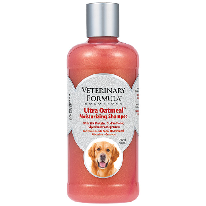 Ультраувлажняющий шампунь Veterinary Formula SCC Ultra Oatmeal Moisturizing Shampoo для собак и котов 0.503 л.