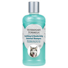 Успокаивающий, дезодорирующий шампунь Veterinary Formula SCC Soothing & Deodorizing Oatmeal Shampoo для собак и котов, 0.503 л.