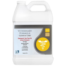 Увлажняющий шампунь Veterinary Formula Clinical Care Oatmeal&Tea Tree Oil Infuser Shampoo для собак (антибактериальный, противовоспалительная) 3,8л