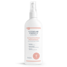 Антиаллергенный лечебный спрей  Veterinary Formula Hot Spot&Itch Relief Medicated Spray для собак и кошек, болеутоляющий и противовоспалительный, с лидокаином, гидрокортизоном, 0.237 л.