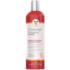 Лечебный атисептический, противогрибковый шампунь Veterinary Formula Advanced Antiseptic&Antifungal Shampoo для собак и котов, 0.473 л.