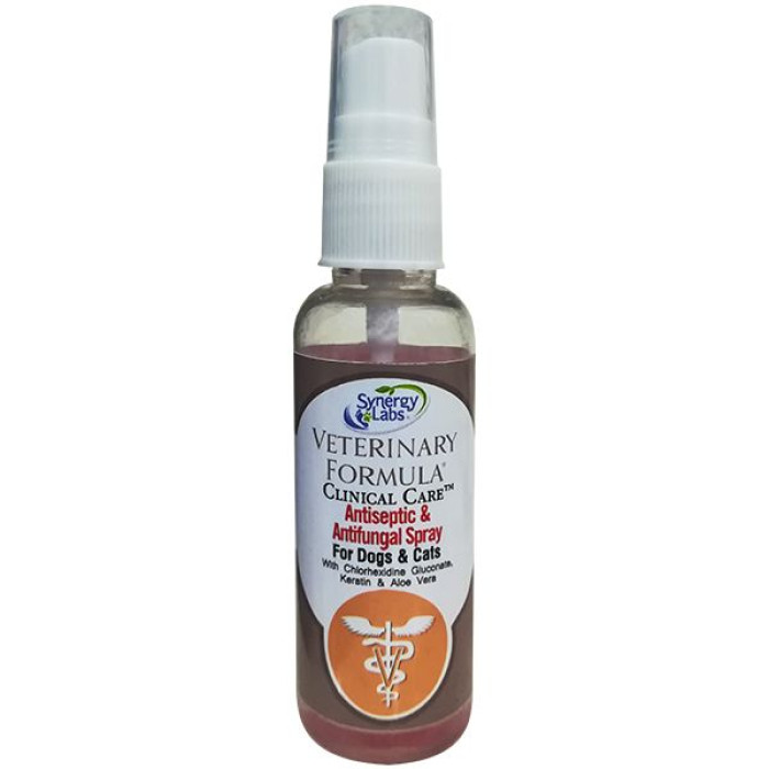Лечебный антисептический и противогрибковый спрей Veterinary Formula Advanced Antiseptic&Antifungal Spray для собак и котов, 0.236 л.