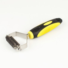 Колтунорез Bronzedog Двухсторонний с 20 зубьями 18,5*7 см 